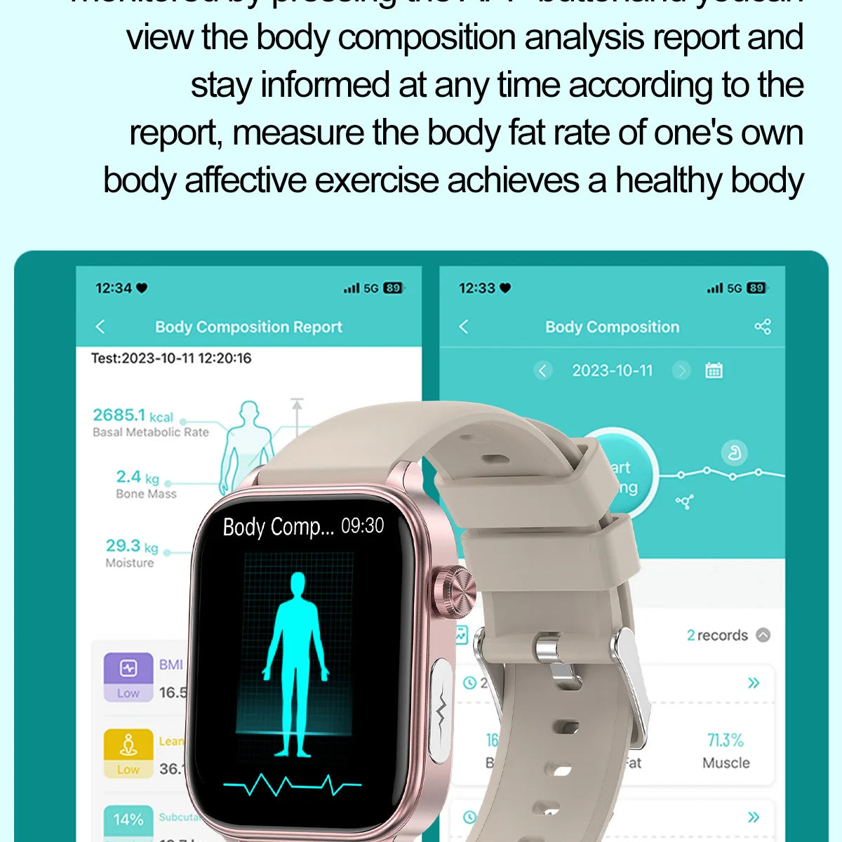 2024New AI Medical Diagnosis Blood Lipids Uric Acid Blood Glucose Smart Watch Men ECG+PPG Voice Bluetooth Call Health Smartwatch