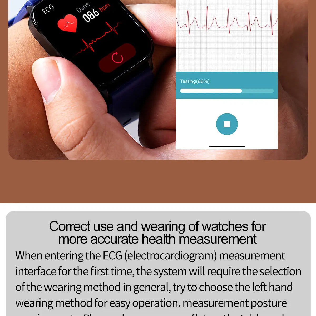 2024New AI Medical Diagnosis Blood Lipids Uric Acid Blood Glucose Smart Watch Men ECG+PPG Voice Bluetooth Call Health Smartwatch