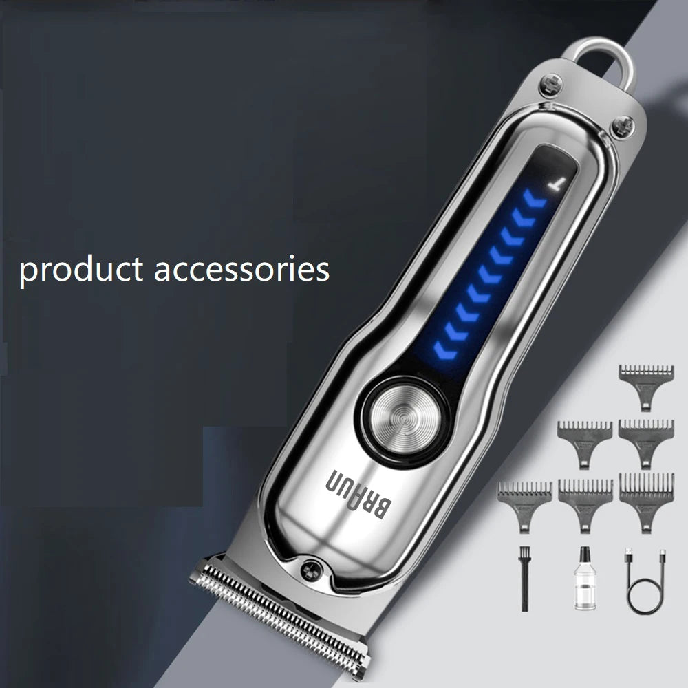 Original Fang Braun 9013 Electric Hairdresser Shaving Head Pusher Electric Pusher Clipper Hair Precision Trimmer for Men